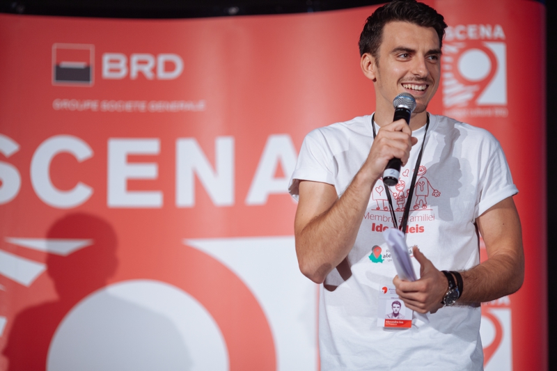 Actorul Alexandru Ion este cofondatorul festivalului IDEO IDEIS (Foto: 2015)